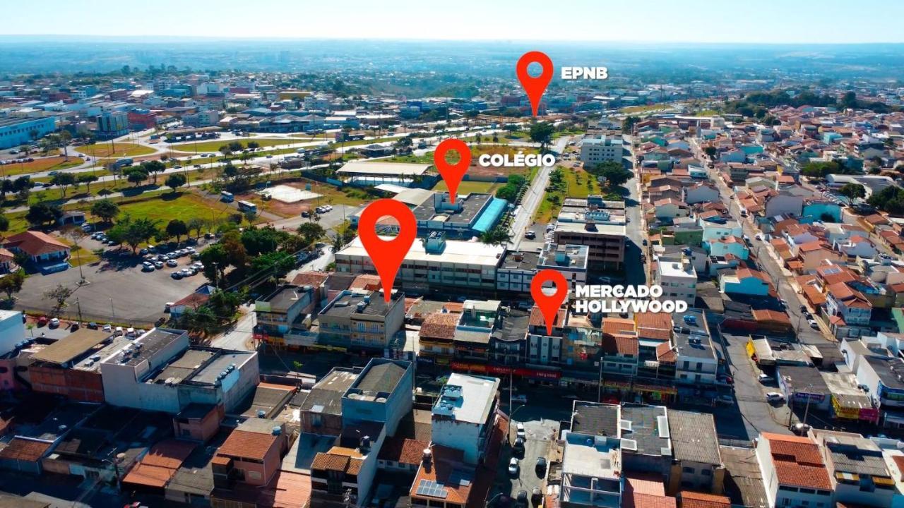 Apartamentos 2 Qtos C/Suite ,Cozinha Completa, Wi-Fi 1Giga, Jr Catito Brasília Extérieur photo